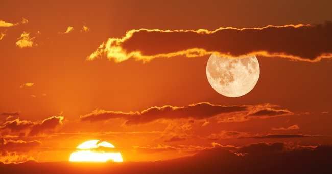 moon sun